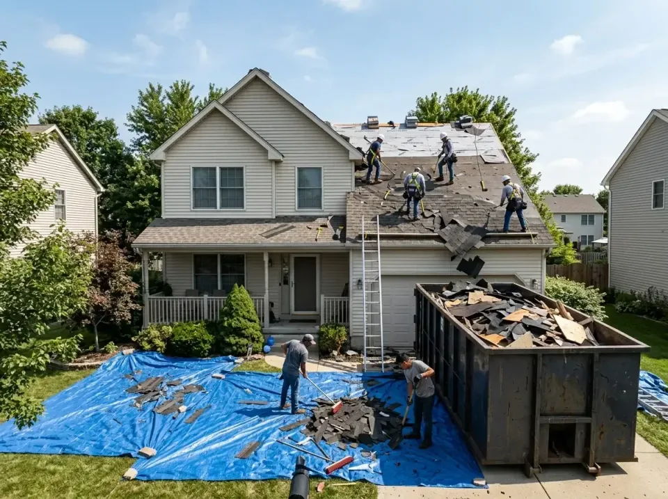 roof-replacement-debris-remova-004 — frequently asked questions, Cheapest Dumpster Rentals in Lake Dallas, TX